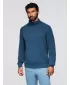 Pánský svetr OMBRE OM-SWTN-0163 DARK BLUE