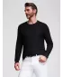 Pánský svetr OMBRE OM-SWSW-0181 BLACK