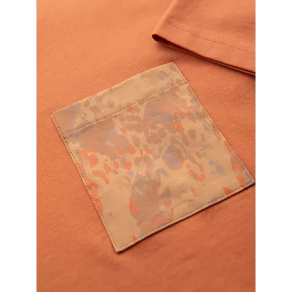  Pánské triko OMBRE OM-TSPT-0227 ORANGE 
