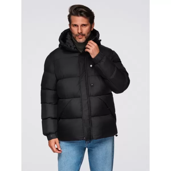  Pánská bunda OMBRE OM-JAHP-0238 BLACK 