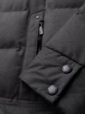 Pánský kabát OMBRE OM-JALJ-0264 GREY