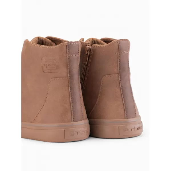  Pánské boty OMBRE OM-FOTH-0185 LIGHT BROWN 
