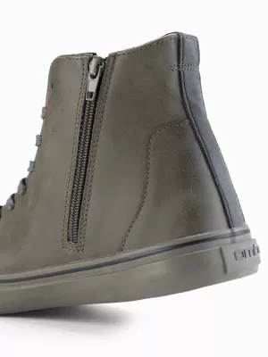 Pánské boty OMBRE OM-FOTH-0185 DARK OLIVE