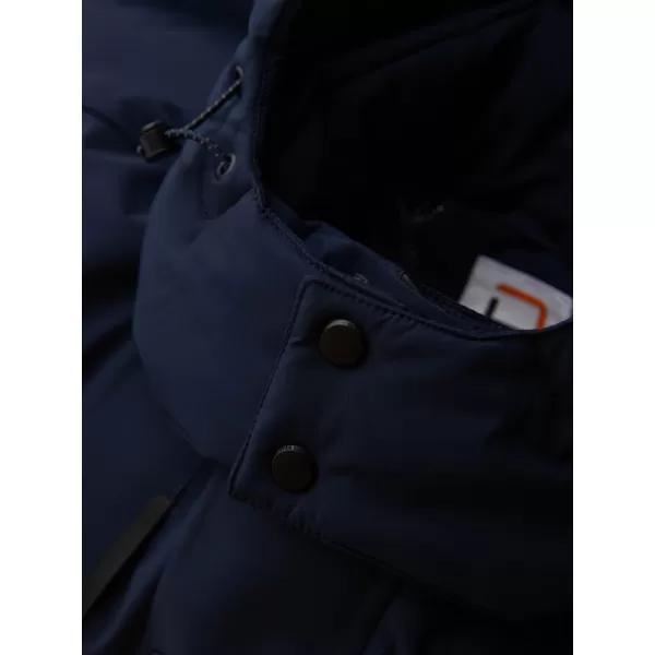  Pánská zimní bunda OMBRE OM-JAHP-0306 NAVY BLUE 