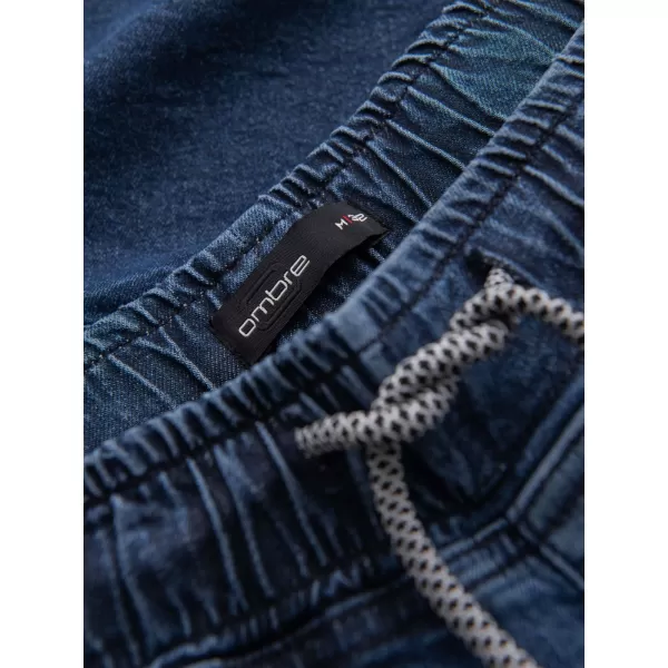  Pánské kraťasy OMBRE OM-SRDS-0161 DARK BLUE 