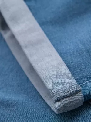 Pánské kraťasy OMBRE OM-SRDS-0161 LIGHT BLUE