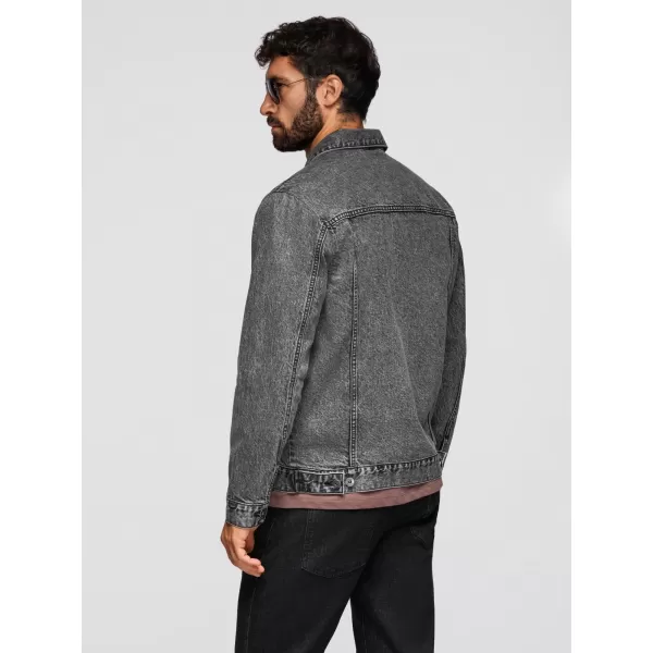  Pánská bunda OMBRE OM-JADJ-0219 GRAPHITE 