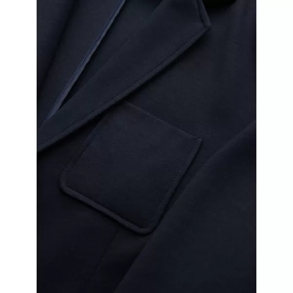  Pánské sako OMBRE OM-BLZB-0101 NAVY BLUE 