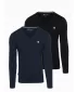 Pánský set trik OMBRE Z103 NAVY BLUE/BLACK MIX
