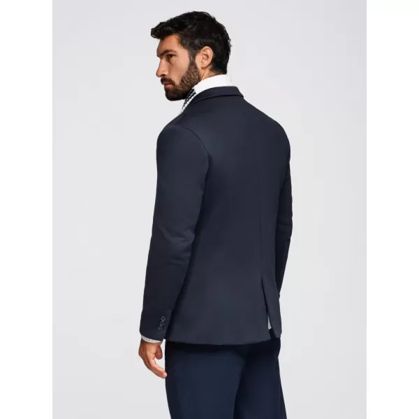  Pánské sako OMBRE OM-BLZB-0100 NAVY BLUE 
