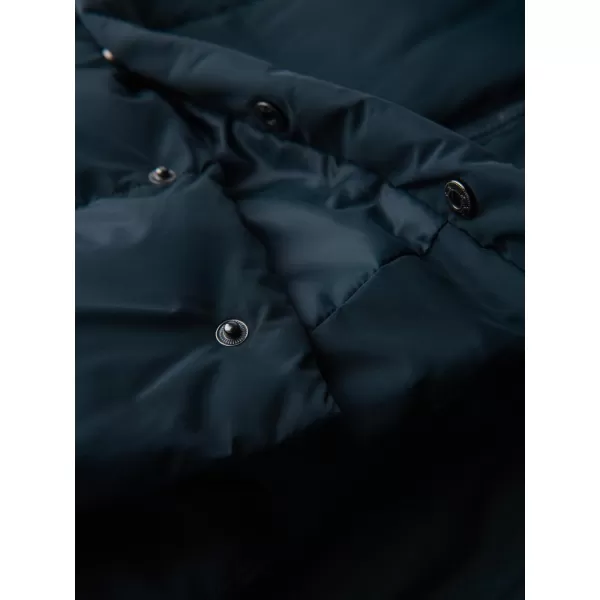  Pánský kabát OMBRE OM-JALJ-0269 NAVY BLUE 