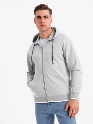 Pánská mikina OMBRE BLACK OM-SSZP-0210 GREY