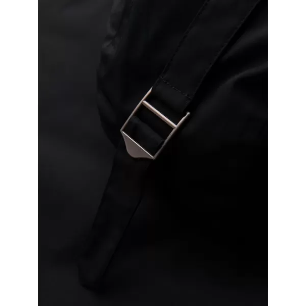  Pánský kabát OMBRE OM-JAPJ-0313 BLACK 