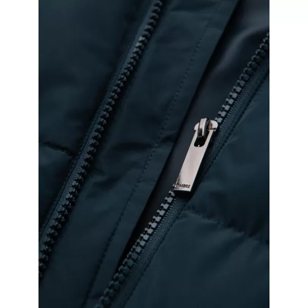  Pánský kabát OMBRE OM-JALJ-0269 NAVY BLUE 