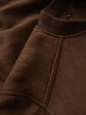 Pánská bunda OMBRE OM-JAFL-0232 BROWN