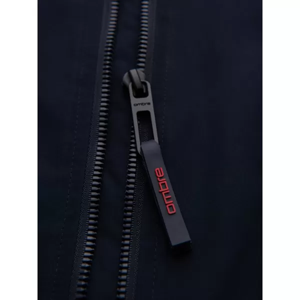  Pánská bunda OMBRE OM-JANP-0222 NAVY BLUE 