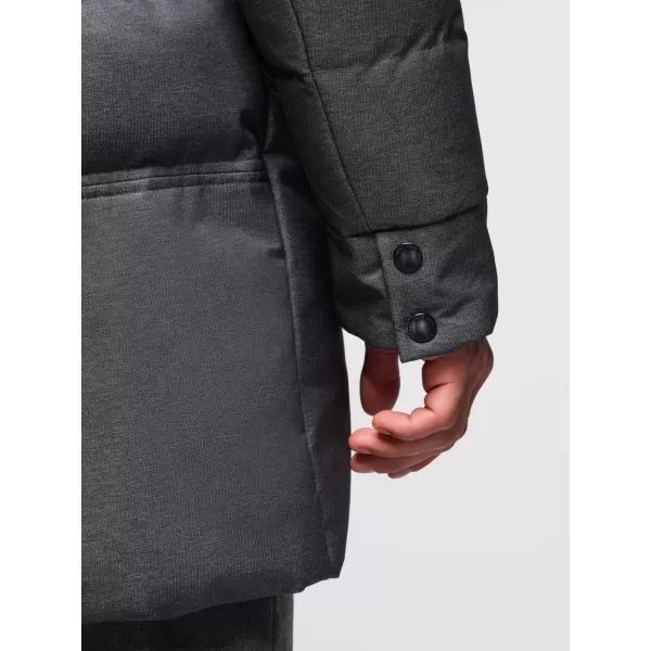  Pánský kabát OMBRE OM-JALJ-0264 GREY 