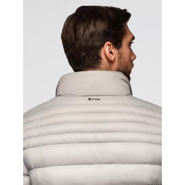  Pánská bunda OMBRE OM-JALP-0231 LIGHT GREY 