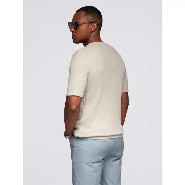  Pánské triko OMBRE OM-TSCT-0254 LIGHT GREY 