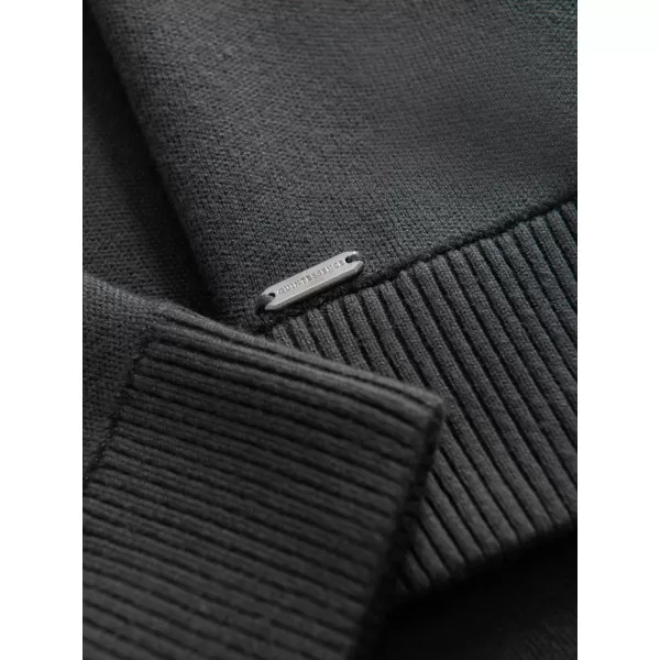  Pánský svetr OMBRE OM-SWZS-0146 GRAPHITE 