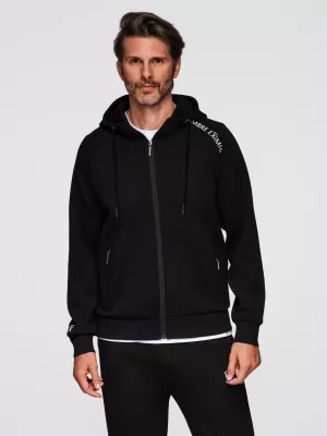 Pánská mikina OMBRE OM-SSZP-0216 BLACK