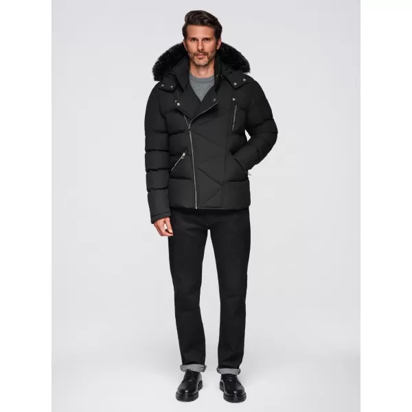  Pánská bunda OMBRE OM-JAHP-0252 BLACK 