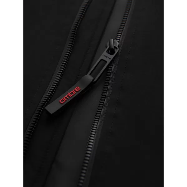  Pánská bunda OMBRE OM-JANP-0222 V2 BLACK 