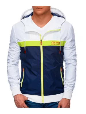 Pánská bunda OMBRE C631 BLUE