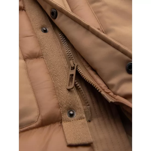  Pánský kabát OMBRE OM-JALJ-0308 BEIGE 