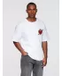 Pánské triko OMBRE OM-TSCT-0290 OFF WHITE