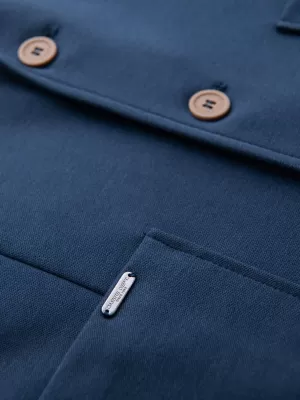 Pánské sako OMBRE OM-BLZB-0101 DARK BLUE