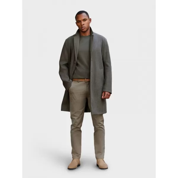  Pánský kabát OMBRE OM-COWC-0104-new GRAPHITE/KHAKI 