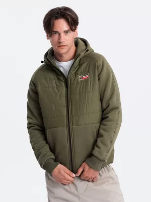 Pánská bunda OMBRE C601 OLIVE