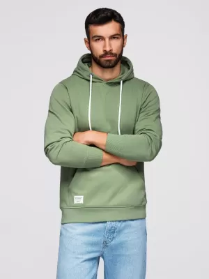 Pánská mikina OMBRE B1674 GREEN