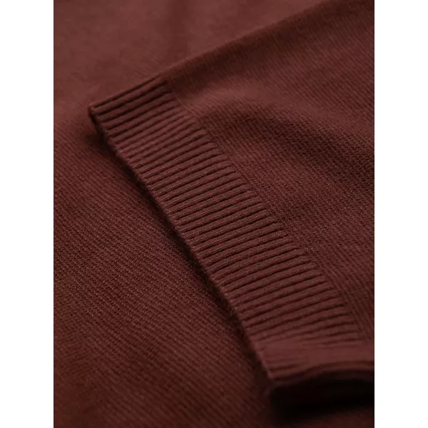  Pánské triko OMBRE OM-TSCT-0252 WARM BROWN 