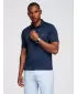 Pánské triko s límečkem OMBRE OM-POSS-0150 NAVY BLUE
