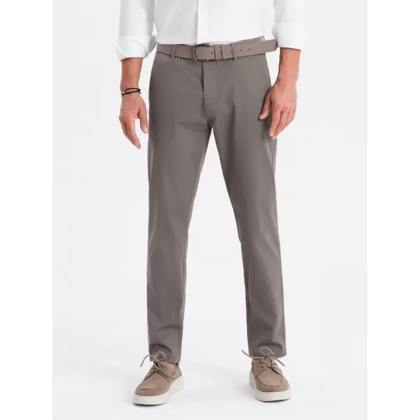  Pánské kalhoty OMBRE OM-PACP-0184 GRAY 