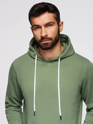 Pánská mikina OMBRE B1674 GREEN