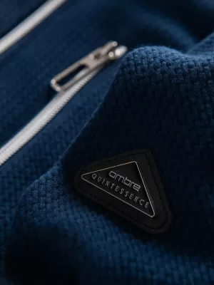 Pánská bunda OMBRE OM-JANP-0229 DARK BLUE