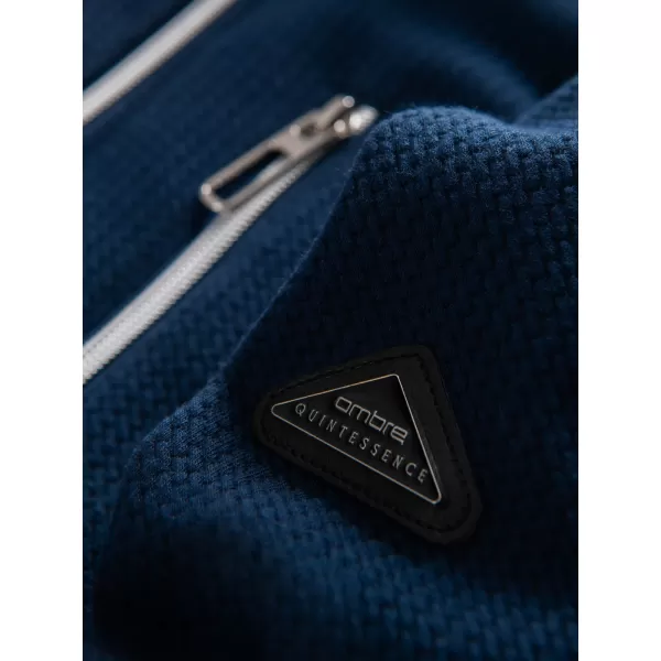  Pánská bunda OMBRE OM-JANP-0229 DARK BLUE 