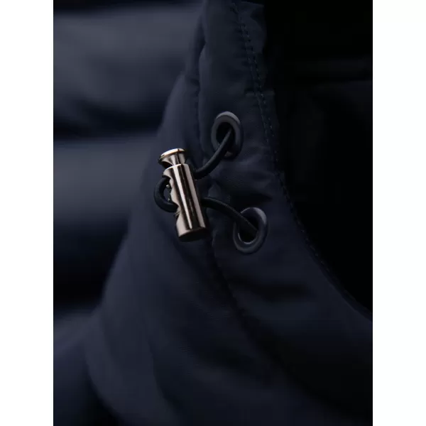  Pánský kabát OMBRE OM-JALJ-0266 NAVY BLUE 