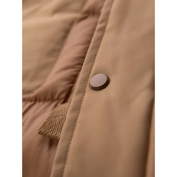  Pánský kabát OMBRE OM-JALJ-0308 BEIGE 