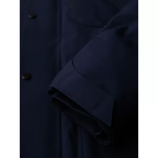  Pánská zimní bunda OMBRE OM-JAHP-0306 NAVY BLUE 