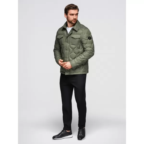  Pánská bunda OMBRE OM-JALP-0215 OLIVE 