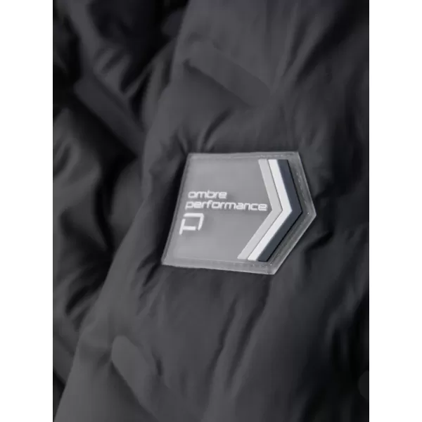  Pánská bunda OMBRE OM-JALP-0206 GRAPHITE AND WHITE 