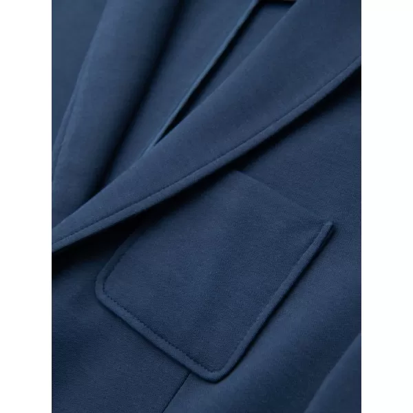  Pánské sako OMBRE OM-BLZB-0101 DARK BLUE 