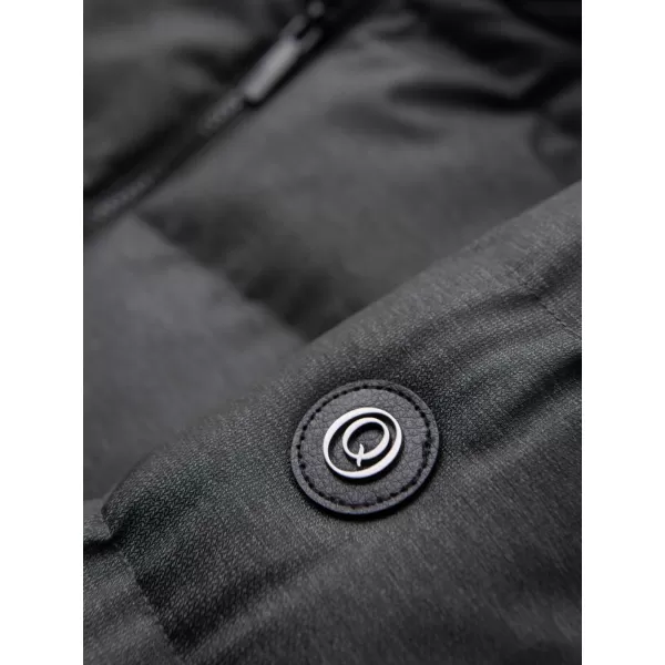  Pánský kabát OMBRE OM-JALJ-0264 GREY 