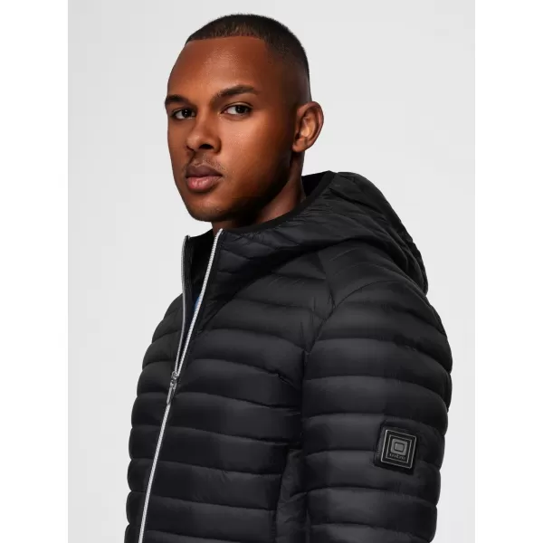  Pánská bunda OMBRE OM-JALJ-0266 BLACK 