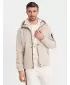 Pánská bunda OMBRE OM-JANP-0225 BEIGE