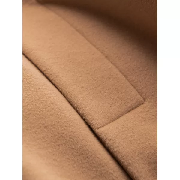  Pánský kabát OMBRE OM-COWC-0141 LIGHT BROWN 